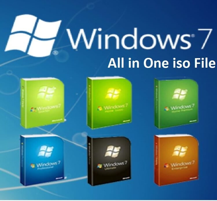 Microsoft Windows 7 All In One ISO file
